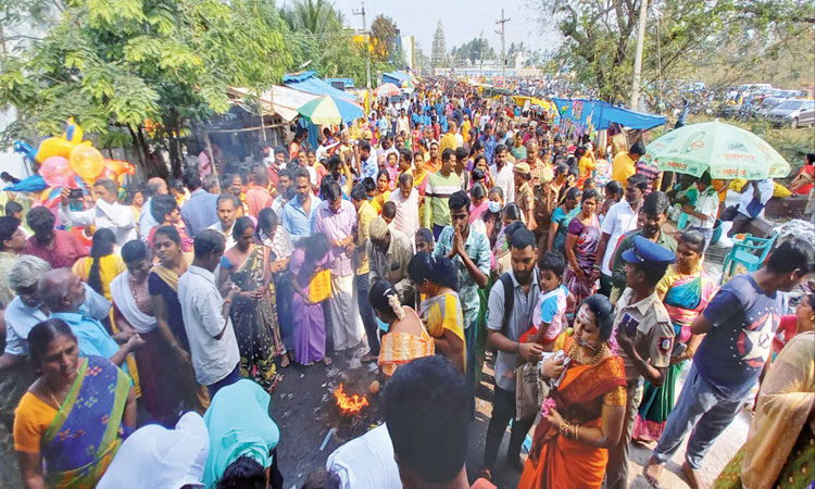 குன்றத்தூர் முருகன் கோவிலில் தைப்பூச திருவிழா