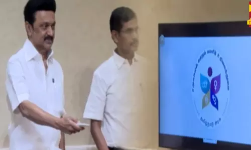 சமூக நலன் மற்றும் மகளிர் உரிமைத்துறை சார்பில் புதிய கட்டடங்கள் -  காணொலி  மூலம் அடிக்கல் நாட்டினார் முதல்-அமைச்சர் மு.க.ஸ்டாலின்