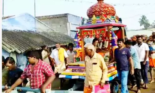 வெள்ளிமலை முருகன் கோவில் தேரோட்டம்