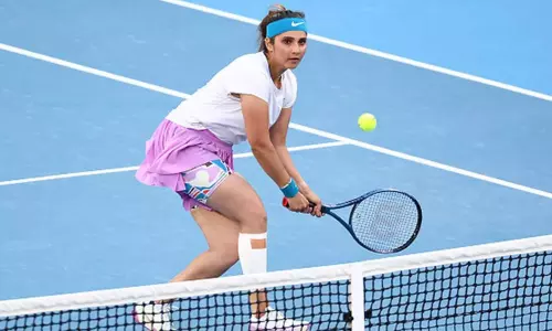 அபுதாபி ஓபன் டென்னிஸ் - இரட்டையர் பிரிவு முதல் சுற்றில் சானியா மிர்சா தோல்வி...!