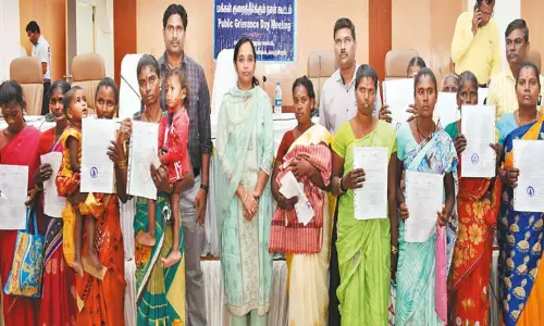 காஞ்சீபுரம்  மாவட்டத்தில் மக்கள் குறைதீர்க்கும் நாள் கூட்டம்