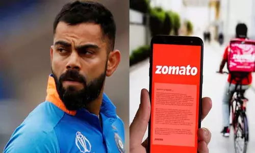 செல்போனை தொலைத்ததாக டுவிட்டரில் பதிவிட்ட விராட் கோலி - வைரலாகும் சொமேட்டோ நிறுவனத்தின் பதில் செல்போனை தொலைத்ததாக டுவிட்டரில் பதிவிட்ட விராட் கோலி - வைரலாகும் சொமேட்டோ நிறுவனத்தின் பதில்