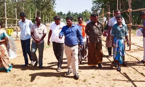 ஜல்லிக்கட்டு முன்னேற்பாடு குறித்து ஆர்.டி.ஓ. ஆய்வு