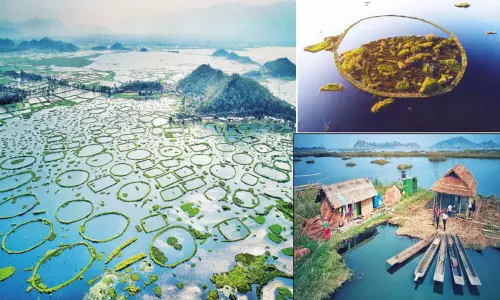 திகைக்க வைக்கும் தீவு கிராமம்