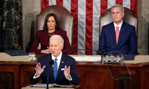 அமெரிக்க பொருளாதாரம் வேறு எந்த நாட்டையும் விட வளர்ச்சி நிலையில் சிறப்பாக உள்ளது:  அதிபர் பைடன் உரை