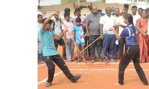 சிலம்பம் போட்டி