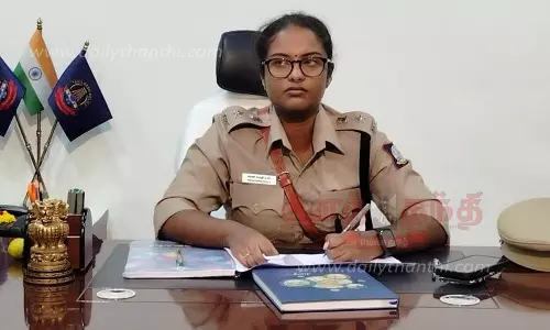 புதிய போலீஸ் சூப்பிரண்டு கிரண் ஸ்ருதி பதவி ஏற்பு