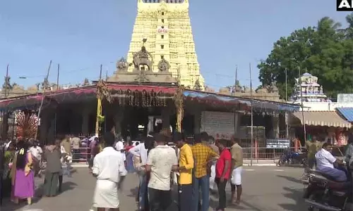 ராமேசுவரம் கோவிலில் நாளை கொடியேற்றத்துடன் தொடக்கம் ராமேசுவரம் கோவிலில் நாளை கொடியேற்றத்துடன் தொடக்கம்