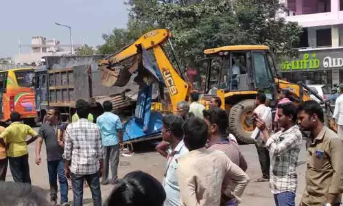 போக்குவரத்துக்கு இடையூறாக இருந்த 280 கடைகள் அகற்றம் போக்குவரத்துக்கு இடையூறாக இருந்த 280 கடைகள் அகற்றம்