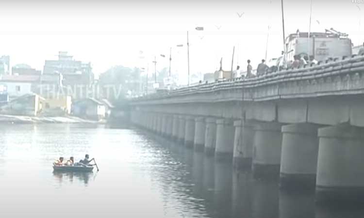 பைக்கில் வந்து காவிரி ஆற்றில் விழுந்த இளைஞர் தற்கொலை..!