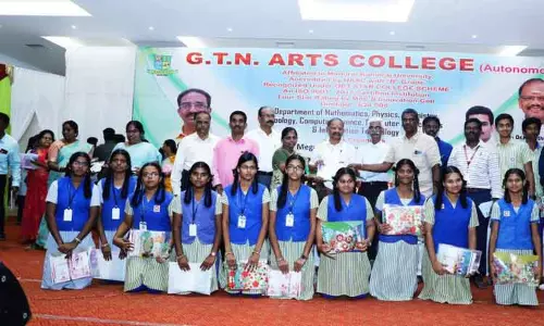 ஜி.டி.என். கல்லூரியில் அறிவியல் கண்காட்சி