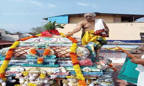 ஆனந்த விநாயகர் கோவில் வருசாபிஷேகம்