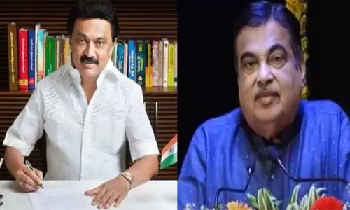 ஸ்ரீபெரும்புதூர்-வாலாஜாபேட்டை ஆறு வழிச்சாலை பணிகளை விரைவுபடுத்த வேண்டும் - மத்திய மந்திரிக்கு முதல்-அமைச்சர் மு.க.ஸ்டாலின் கடிதம்