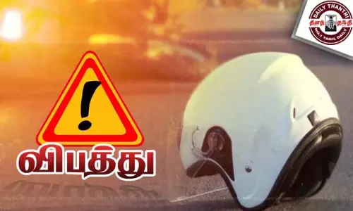 லாரி-மோட்டார் சைக்கிள் மோதல்; வாலிபர் பலி- மற்றொரு சம்பவத்தில் தொழிலாளி சாவு
