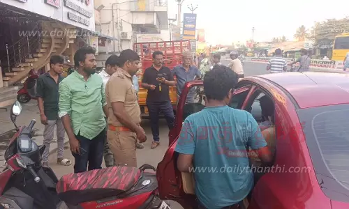 காரில் கஞ்சா கடத்திய 3 வாலிபர்கள் கைது