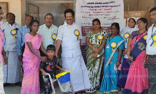 மாற்றுத்திறனாளி குழந்தைகள் மருத்துவ மதிப்பீட்டு முகாம் மாற்றுத்திறனாளி குழந்தைகள் மருத்துவ மதிப்பீட்டு முகாம்