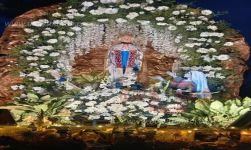 புனித லூர்து அன்னை ஆலய தேர் பவனி