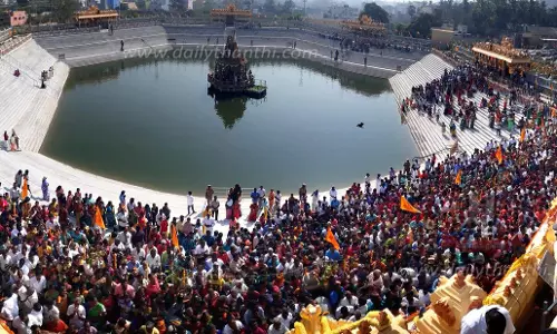 பாலமுருகன் கோவில் அறுகோண தெப்பக் குளம் திறப்பு விழா