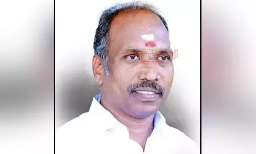 ஈரோட்டில் தேர்தல் பிரசாரத்தின்போது பரிதாபம்: அ.தி.மு.க. பிரமுகர் மயங்கி விழுந்து சாவு...!