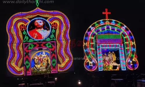 ஆர்.சி. பேட்டப்பாளையத்தில்புனித செபஸ்தியார் ஆலய தேர்த்திருவிழா