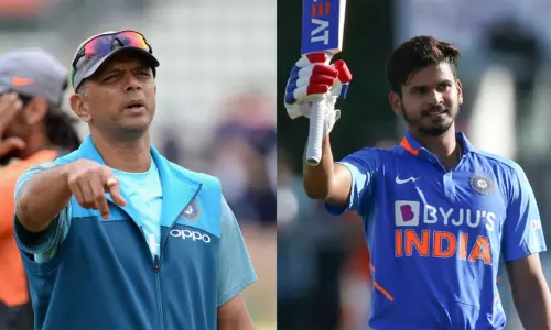 முழு உடல்தகுதியுடன் தயாராக இருந்தால் ஸ்ரேயாஸ் அய்யர் 2-வது டெஸ்டில் விளையாடுவார் - டிராவிட் பேட்டி