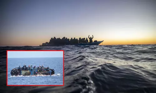 ஐரோப்பாவுக்கு தப்பி சென்றபோது சோகம்; படகு கவிழ்ந்ததில் 73 அகதிகள் பலி:  ஐ.நா. அமைப்பு