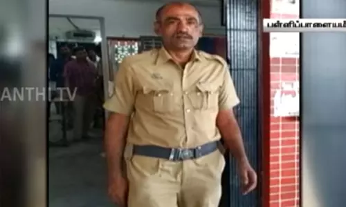 புகாரளிக்க வந்த மூதாட்டியை தள்ளி விட்ட காவலர்: வைரலான வீடியோ - எஸ்.பி எடுத்த அதிரடி நடவடிக்கை