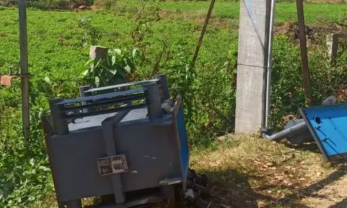 பஞ்சப்பள்ளி அருகேடிரான்ஸ்பார்மரில் ரூ.80 ஆயிரம் காப்பர் ஒயர், ஆயில் திருட்டு