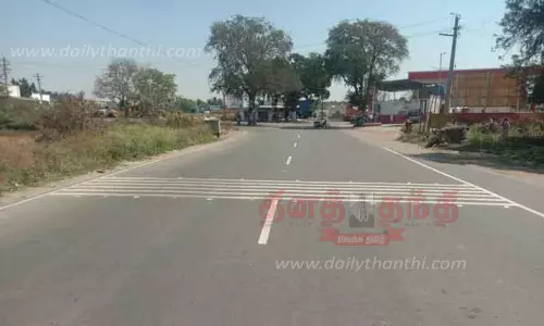 குறுகலான சாலை அகலப்படுத்தப்பட்டது