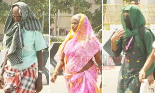 கொளுத்தும் வெயில்