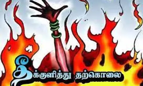 பெண் தீக்குளித்து சாவு