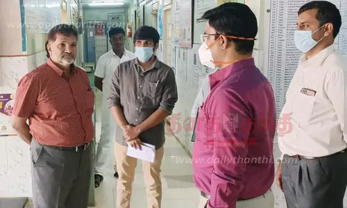 வளர்ச்சி பணிகளை கண்காணிப்பு அலுவலர் ஆய்வு