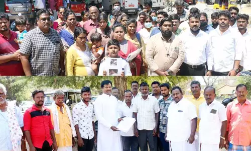 கலெக்டர் அலுவலகத்தில் மாற்றுத்திறனாளிகள் தர்ணா