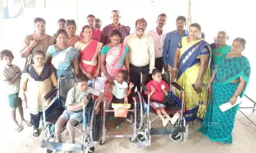 மாற்றுத்திறனாளிகளுக்கு மருத்துவ முகாம் மாற்றுத்திறனாளிகளுக்கு மருத்துவ முகாம்