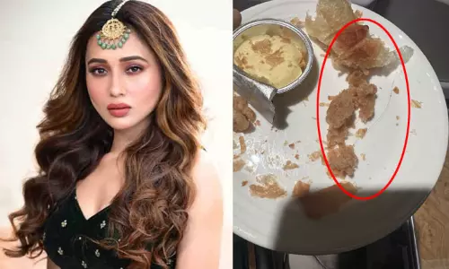 எமிரேட்ஸ் விமானத்தில் வழங்கிய உணவில் நீண்ட முடி; பெண் எம்.பி. அதிர்ச்சி