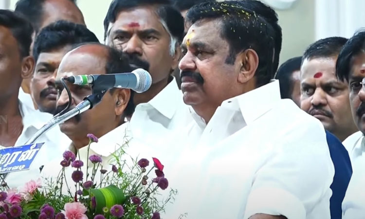 சுப்ரீம் கோர்ட்டு தீர்ப்பின் மூலம் திமுகவின் பி டீமாக உள்ளவர்களின் முகத்திரைகள்  கிழிக்கப்பட்டுள்ளது -   எடப்பாடி பழனிசாமி பேச்சு