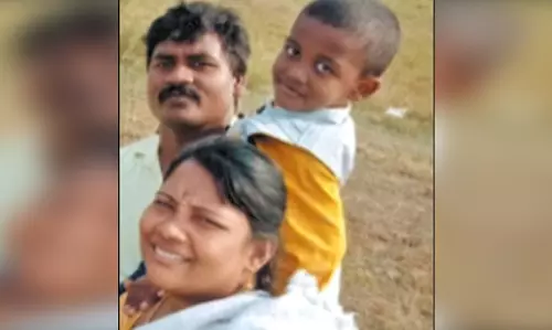 6 வயது மகனுக்கு விஷம் கொடுத்து கொன்று விட்டு கணவன்-மனைவி தூக்குப்போட்டு தற்கொலை - குடும்பத் தகராறா? போலீஸ் விசாரணை