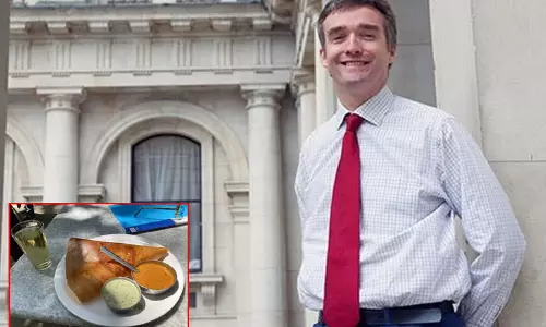 தோசை, சட்னி, சாம்பாருக்காக... பிரிட்டன் தூதர் வெளியிட்ட விருப்பம்