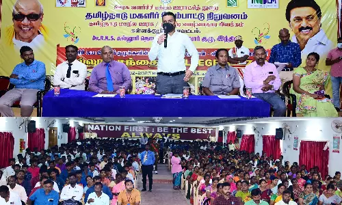 மகளிர் குழுவினர் பொருளாதார மேம்பாடு அடைய கருத்துகளை வழங்க வேண்டும்