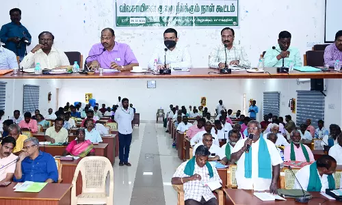 சிறுதானிய விதைகளை இலவசமாக வழங்க வேண்டும்