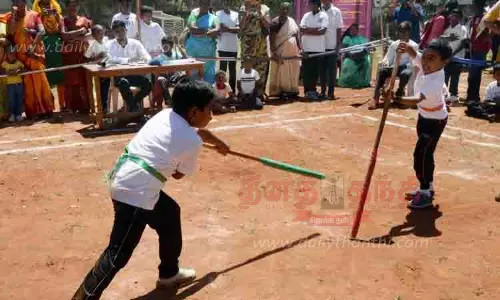 மாநில அளவிலான சிலம்பம் போட்டி