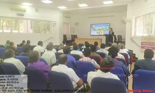 பருத்தி விவசாயிகளுக்கு பயிற்சி