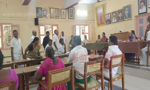 செங்கோட்டை நகராட்சி கூட்டம்