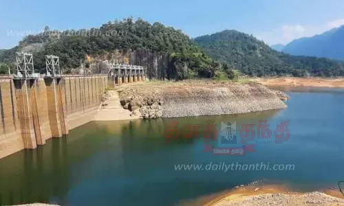 பாபநாசம் அணை நீர்மட்டம் 50 அடியாக குறைந்தது