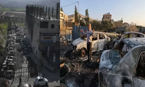 பாலஸ்தீன கிராமங்கள் மீது இஸ்ரேலியர்கள் தாக்குதல் பாலஸ்தீன கிராமங்கள் மீது இஸ்ரேலியர்கள் தாக்குதல்