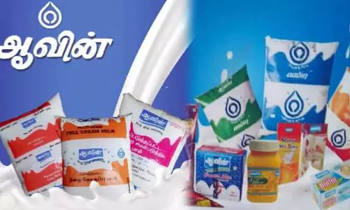 பாக்கெட்டுக்கு பதில் பாட்டில்களில் ஆவின் பால் விற்பனை