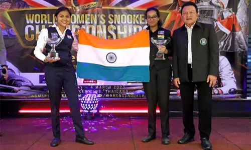 பெண்களுக்கான உலகக் கோப்பை ஸ்னூக்கர் போட்டி - இந்திய அணி தங்கம் வென்றது