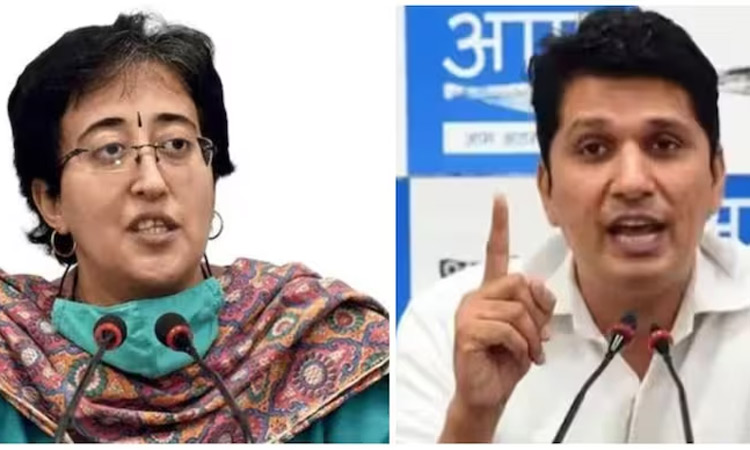 சத்யேந்திர ஜெயின், சிசோடியா ராஜினாமா; பரத்வாஜ், ஆதிஷியை மந்திரி சபையில் சேர்க்க கவர்னருக்கு  கெஜ்ரிவால் பரிந்துரை