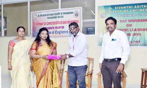 டாக்டர் சிவந்தி ஆதித்தனார் பொறியியல் கல்லூரியில்தேசிய அளவிலான பயிற்சி பட்டறை டாக்டர் சிவந்தி ஆதித்தனார் பொறியியல் கல்லூரியில்தேசிய அளவிலான பயிற்சி பட்டறை