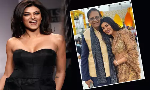 நடிகை சுஷ்மிதா சென்னுக்கு மாரடைப்பு...! அவரே வெளியிட்ட தகவல்...!